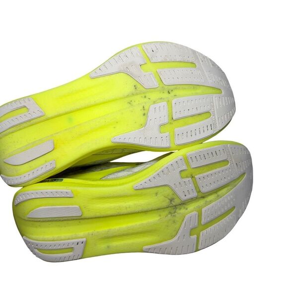 Brooks Mens Hyperion Elite 2 Running Shoe - Gray/Yellow size 10 main image 4